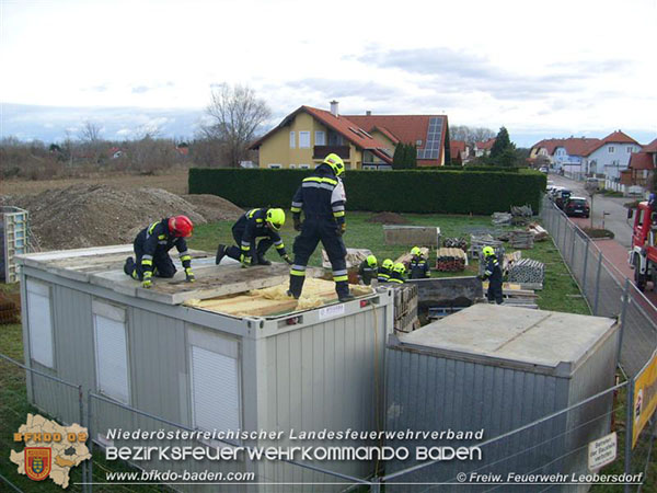 Sturmtief "Felix" FF Leobersdorf