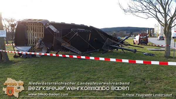Sturmtief "Felix" FF Leobersdorf