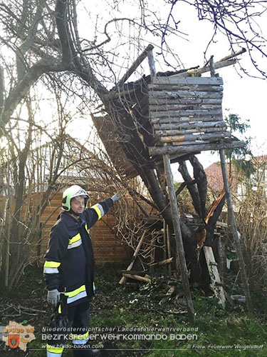 Sturmtief "Felix" in Weigeldorf