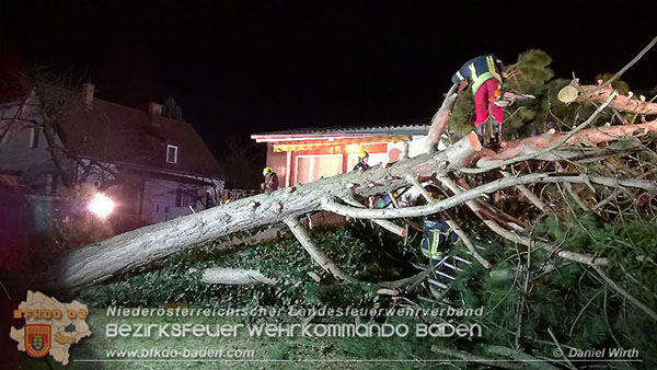 Sturmtief "Felix" in Berndorf
