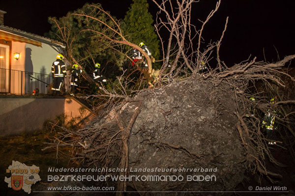 Sturmtief "Felix" in Berndorf