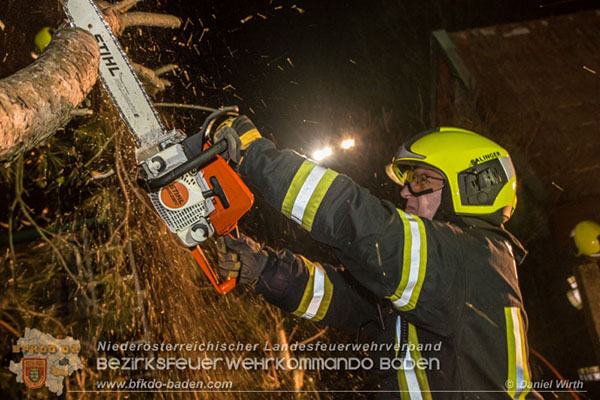 Sturmtief "Felix" in Berndorf