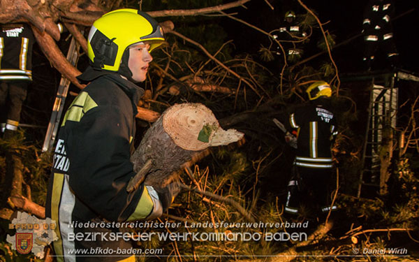 Sturmtief "Felix" in Berndorf