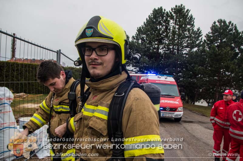 Brandverdacht in Kottingbrunn - Daniel Wirth Brandverdacht in Kottingbrunn - Daniel Wirth