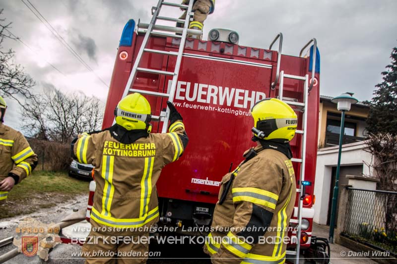Brandverdacht in Kottingbrunn - Daniel Wirth Brandverdacht in Kottingbrunn - Daniel Wirth