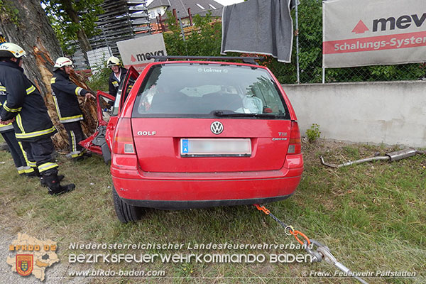 20150618 VU B212 Pfaffstätten  Foto: © FF Pfaffstätten