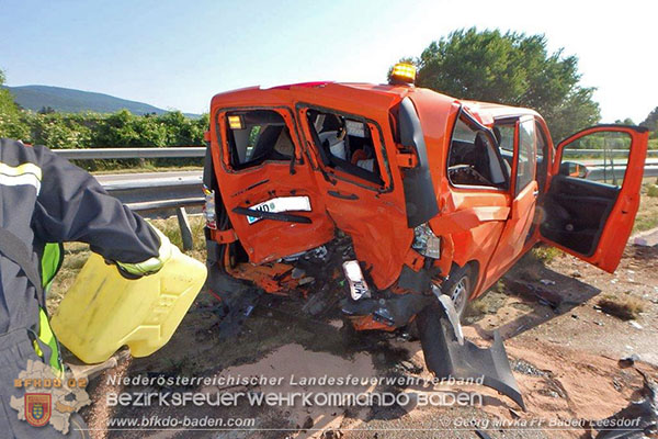 20150626 VU LB210 Umfahrung Baden Foto: © Georg Mrvka 20150626 VU LB210 Umfahrung Baden Foto: © Georg Mrvka