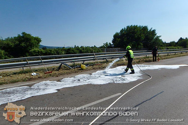 20150626 VU LB210 Umfahrung Baden Foto: © Georg Mrvka 20150626 VU LB210 Umfahrung Baden Foto: © Georg Mrvka