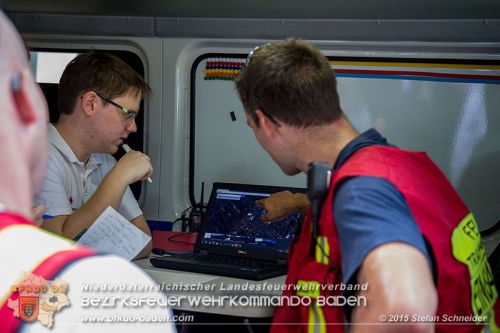 20150704 Personensuche in Traiskirchen   Foto: © Stefan Schneider BFK Baden