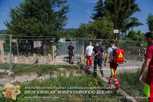 20150704 Personensuche in Traiskirchen   Foto: © Stefan Schneider BFK Baden