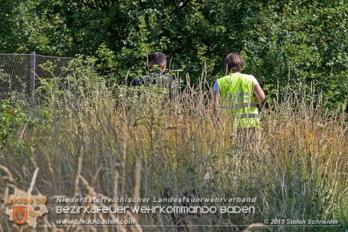 20150704 Personensuche in Traiskirchen   Foto: © Stefan Schneider BFK Baden