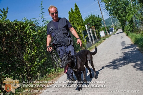 20150704 Personensuche in Traiskirchen   Foto: © Stefan Schneider BFK Baden