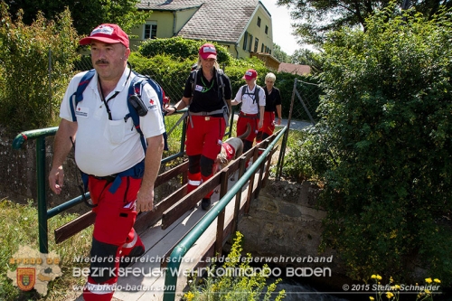 20150704 Personensuche in Traiskirchen   Foto: © Stefan Schneider BFK Baden