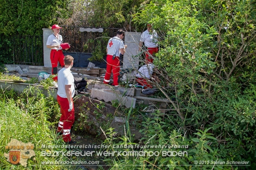 20150704 Personensuche in Traiskirchen Foto: © Stefan Schneider BFK Baden