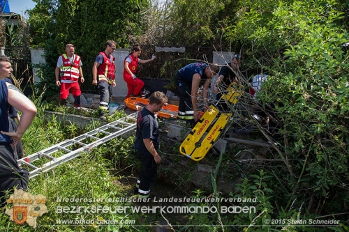 20150704 Personensuche in Traiskirchen Foto: © Stefan Schneider BFK Baden