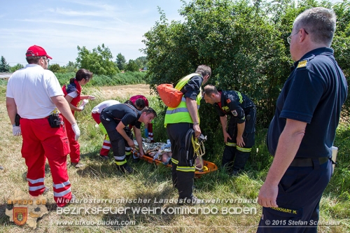 20150704 Personensuche in Traiskirchen Foto: © Stefan Schneider BFK Baden