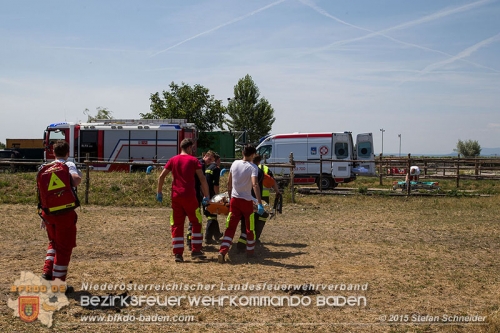 20150704 Personensuche in Traiskirchen Foto: © Stefan Schneider BFK Baden