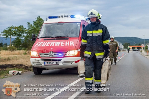 20150725 Flurbrand in Traiskirchen  Foto: © Stefan Schneider