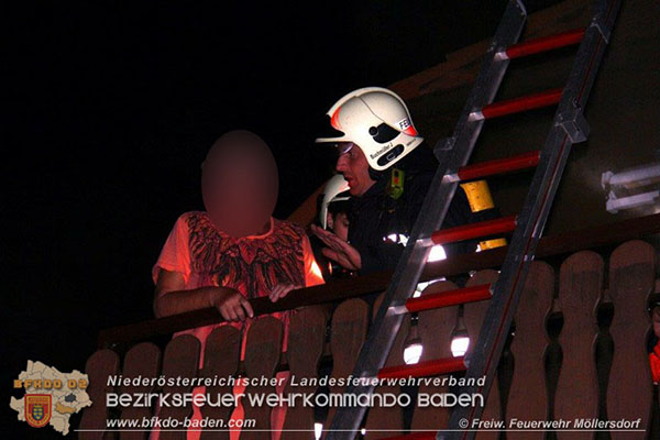 20150731 Wohnungsbrand Möllersdorf  Foto: © Hans Dietl FF Möllersdorf