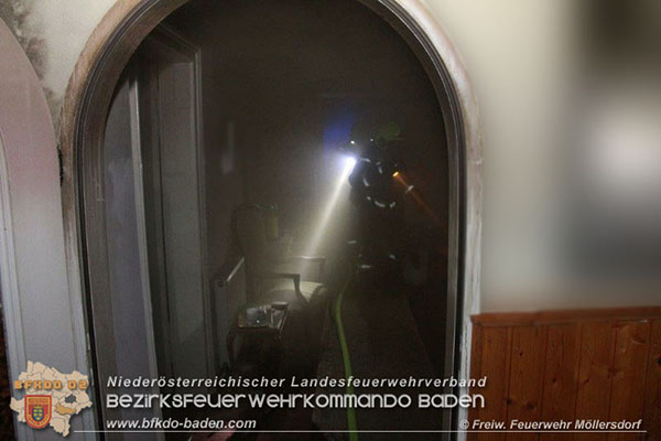 20150731 Wohnungsbrand Möllersdorf  Foto: © Hans Dietl FF Möllersdorf