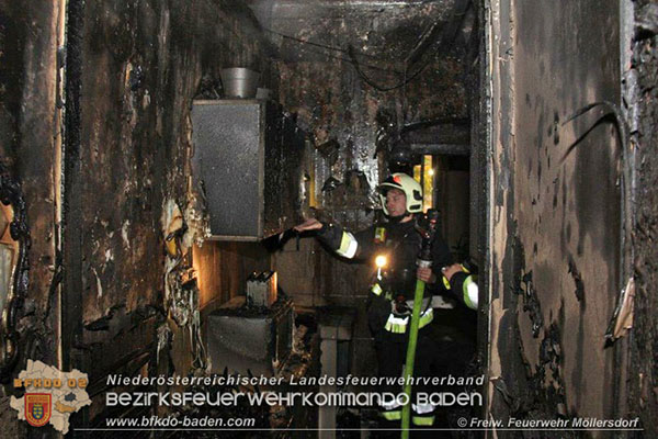 20150731 Wohnungsbrand Möllersdorf  Foto: © Hans Dietl FF Möllersdorf