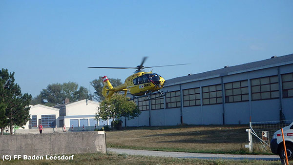 20150806_VU A2 Baden-Traiskirchen  Foto: © FF Baden-Leesdorf