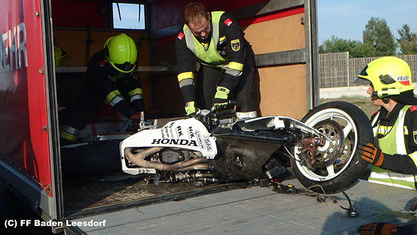 20150806_VU A2 Baden-Traiskirchen  Foto: © FF Baden-Leesdorf