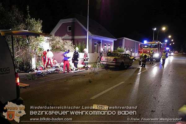 20150822 VU Wampersdorf  Foto: © FF Wampersdorf