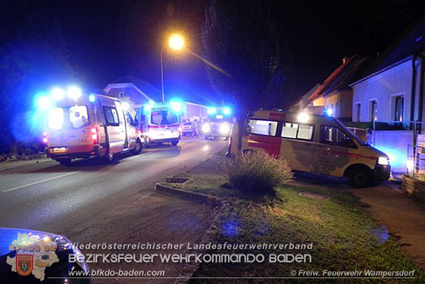 20150822 VU Wampersdorf  Foto: © FF Wampersdorf