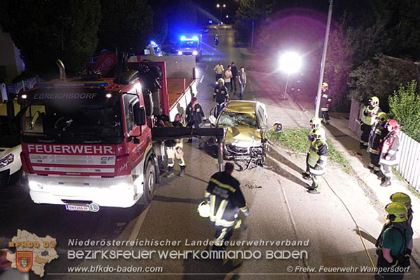 20150822 VU Wampersdorf  Foto: © FF Wampersdorf