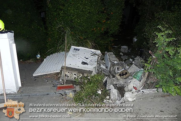 20150822 VU Wampersdorf  Foto: © FF Wampersdorf