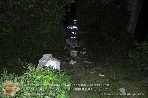20150822 VU Wampersdorf  Foto: © FF Wampersdorf