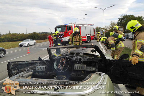 20151003 Fzg.Brand LB18 Leobersdorf  Foto: © Harald Pock / FF Leobersdorf