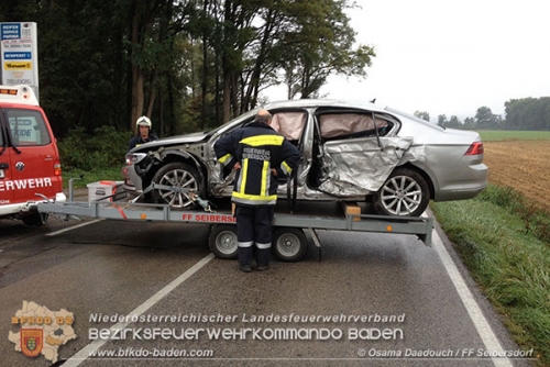 20151007 VU L155 Seibersdorf - Hof/Leithaberge Foto: © Osama Daadouch FF Seibersdorf 20151007 VU L155 Seibersdorf - Hof/Leithaberge Foto: © Osama Daadouch FF Seibersdorf