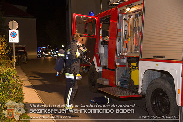 20151028 Brand in Wohnhausanlage Günselsdorf  Foto: © Stefan Schneider