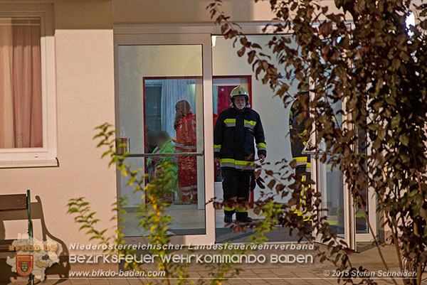 20151028 Brand in Wohnhausanlage Günselsdorf  Foto: © Stefan Schneider