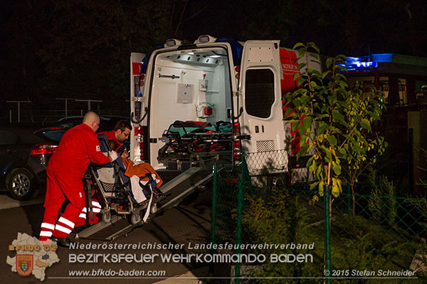 20151028 Brand in Wohnhausanlage Günselsdorf  Foto: © Stefan Schneider