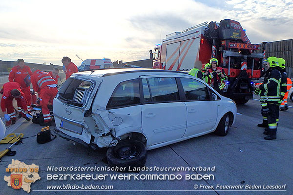 20151113 VU A2 Kottingbrunn RFb Süd  Foto: © Freiwillige Feuerwrhr Baden-Leesdorf
