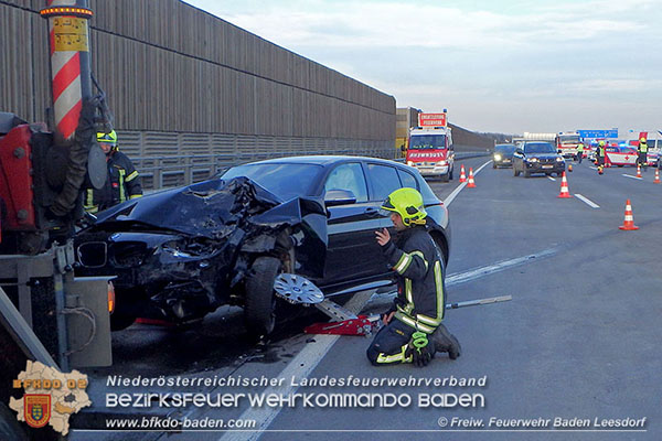 20151113 VU A2 Kottingbrunn RFb Süd  Foto: © Freiwillige Feuerwrhr Baden-Leesdorf