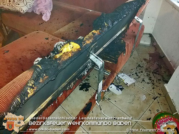 20151113 Wohnungsbrand in Pottendorf  Foto: © Freiwillige Feuerwehr Pottendorf