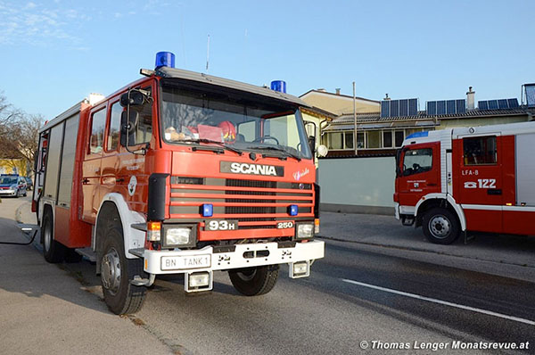 20151113 Wohnungsbrand in Pottendorf  Foto: © Freiwillige Feuerwehr Pottendorf