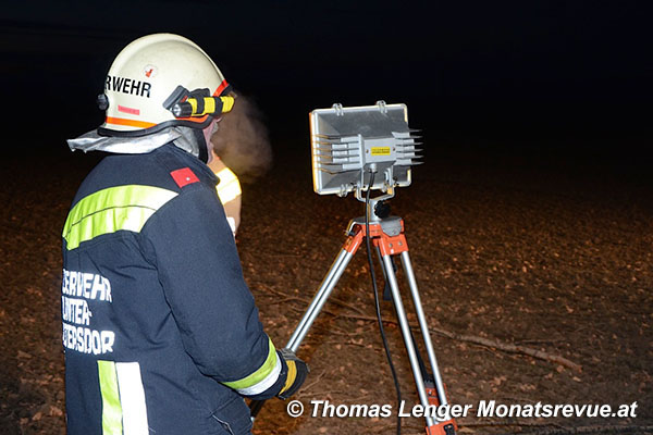 20151124_Verkehrsunfall auf der L4043 bei Unterwaltersdorf  Foto: © Thomas Lenger