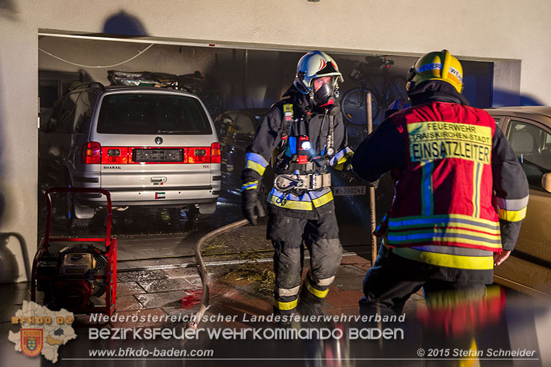20151204_Garagenbrand in Traiskirchen   Foto: © Stefan Schneider