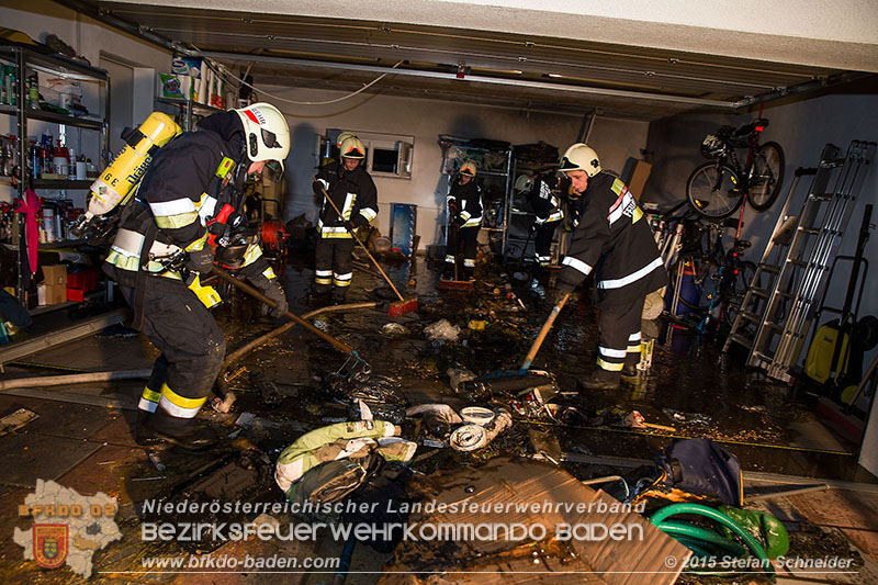20151204_Garagenbrand in Traiskirchen   Foto: © Stefan Schneider