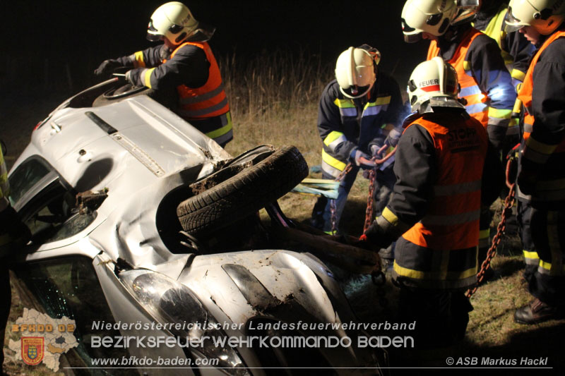 20151206 Verkehrsunfall L138 Grabenweg Pottenstein  Foto: © Markus Hackl