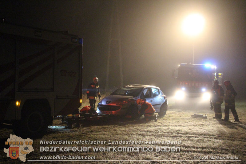 20151206 Verkehrsunfall L138 Grabenweg Pottenstein  Foto: © Markus Hackl