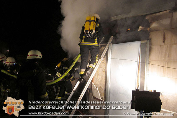 20151231 Schuppenbrand in Trbuswinkel  Foto: © FF Tribuswinkel