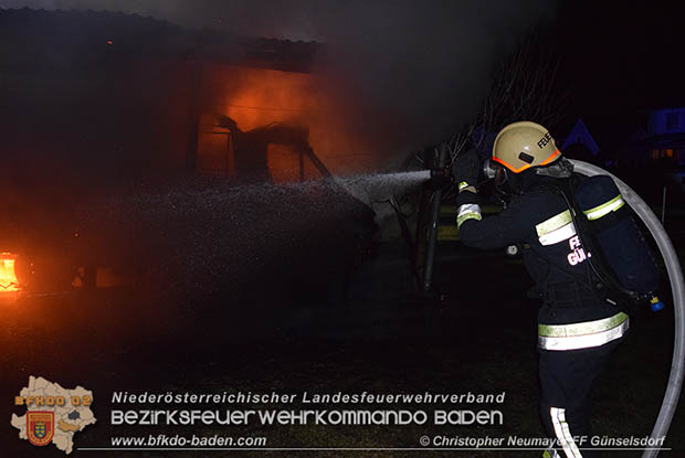 20161127 Vollbrand eines abgestellten Wohnmobils in Schoenau a.d.Triesting  Foto: © Christopher Neumayer