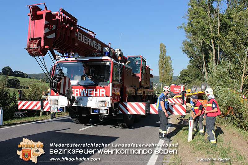 20160901 LKW-Bergung B11 Alland Foto: © Joachim Zagler 20160901 LKW-Bergung B11 Alland Foto: © Joachim Zagler