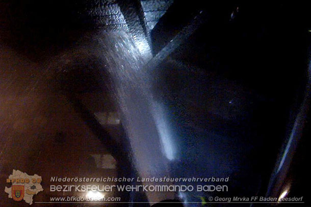 20160110 Müllinselbrand in Baden Leesdorf   Foto: © Georg Mrvka FF Baden-Leesdorf